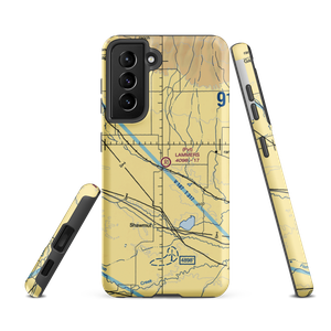 Lammers Airport (11MT) VFR Sectional Samsung Phone Case
