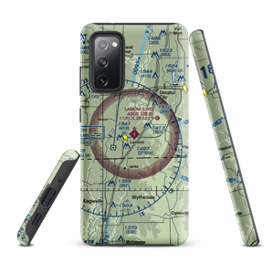 Lamoni Municipal Airport (LWD) VFR Sectional Samsung Phone Case