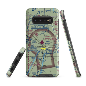Lampasas Airport (LZZ) VFR Sectional Samsung Phone Case