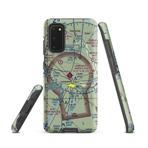 Lampasas Airport (LZZ) VFR Sectional Samsung Phone Case