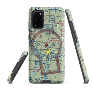 Lampasas Airport (LZZ) VFR Sectional Samsung Phone Case