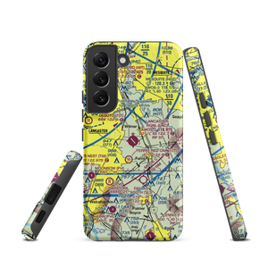 Lancaster Airport (LNC) VFR Sectional Samsung Phone Case