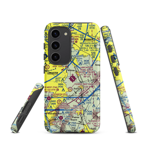 Lancaster Airport (LNC) VFR Sectional Samsung Phone Case