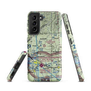 Landers Loop Airport (AR89) VFR Sectional Samsung Phone Case