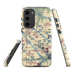 Lang Ranch Airport (84XS) VFR Sectional Samsung Phone Case