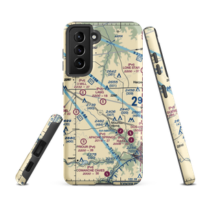 Lang Ranch Airport (84XS) VFR Sectional Samsung Phone Case