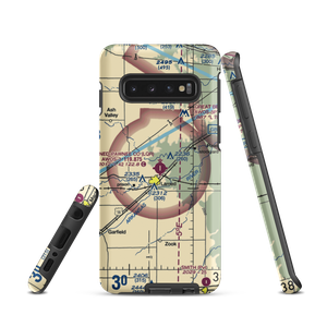 Larned Pawnee County Airport (LQR) VFR Sectional Samsung Phone Case