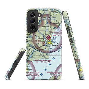 Larson Airport (5WI4) VFR Sectional Samsung Phone Case