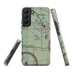 Larson Airport (6ND2) VFR Sectional Samsung Phone Case