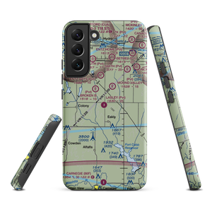 Lasley Private Airport (6OK8) VFR Sectional Samsung Phone Case