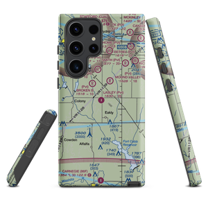 Lasley Private Airport (6OK8) VFR Sectional Samsung Phone Case