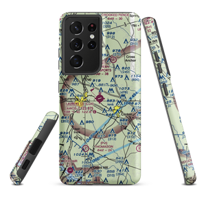 Laurens County Airport (LUX) VFR Sectional Samsung Phone Case