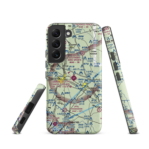 Laurens County Airport (LUX) VFR Sectional Samsung Phone Case