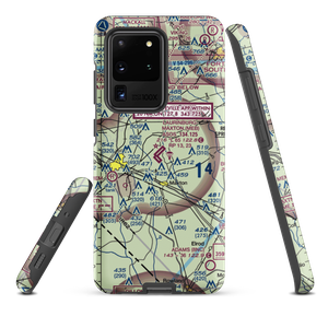 Laurinburg Maxton Airport (MEB) VFR Sectional Samsung Phone Case