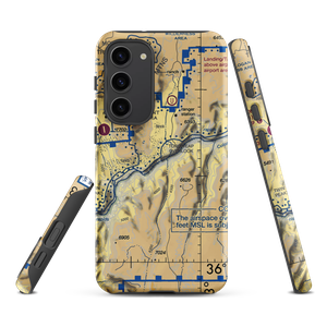 Lava Falls Heliport (HAE) VFR Sectional Samsung Phone Case