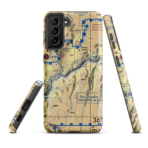 Lava Falls Heliport (HAE) VFR Sectional Samsung Phone Case