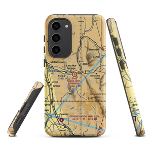 Lava Hot Springs Airport (01ID) VFR Sectional Samsung Phone Case