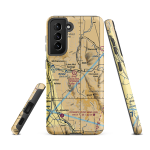 Lava Hot Springs Airport (01ID) VFR Sectional Samsung Phone Case