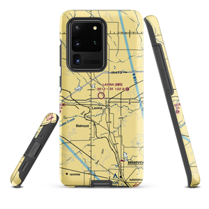 Lavina Airport (80S) VFR Sectional Samsung Phone Case