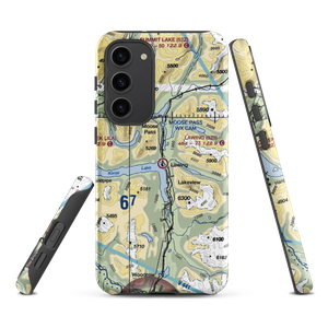 Lawing Airport (9Z9) VFR Sectional Samsung Phone Case