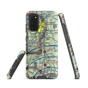 Lawlor-Justus Airport (9MO3) VFR Sectional Samsung Phone Case