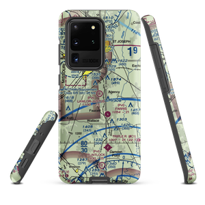 Lawlor-Justus Airport (9MO3) VFR Sectional Samsung Phone Case