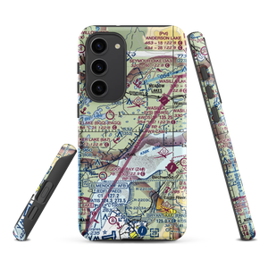 Lawrence Airstrip (55AK) VFR Sectional Samsung Phone Case