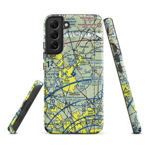Lawrence Municipal Airport (LWM) VFR Sectional Samsung Phone Case