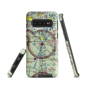 Lawrence Smith Memorial Airport (LRY) VFR Sectional Samsung Phone Case