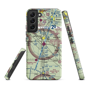 Lawrence Smith Memorial Airport (LRY) VFR Sectional Samsung Phone Case