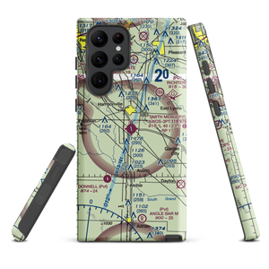 Lawrence Smith Memorial Airport (LRY) VFR Sectional Samsung Phone Case