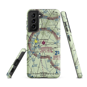 Lawrenceburg Lawrence County Airport (2M2) VFR Sectional Samsung Phone Case