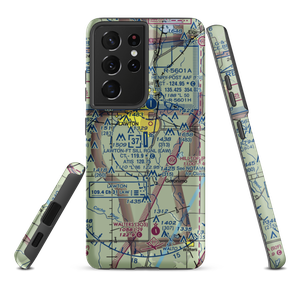 Lawton Fort Sill Regional Airport (LAW) VFR Sectional Samsung Phone Case