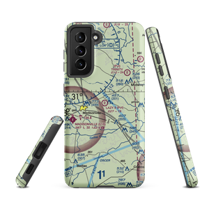Lazy 8 Flying Ranch Airport (TT20) VFR Sectional Samsung Phone Case