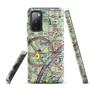 Lazy 9 Ranch Airport (TX64) VFR Sectional Samsung Phone Case