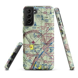 Lazy 9 Ranch Airport (TX64) VFR Sectional Samsung Phone Case