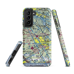 Lazy B Ranch Airport (PS08) VFR Sectional Samsung Phone Case