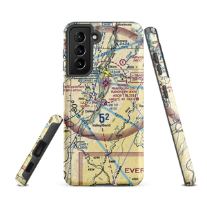 Lazy J. Aerodrome (00WV) VFR Sectional Samsung Phone Case