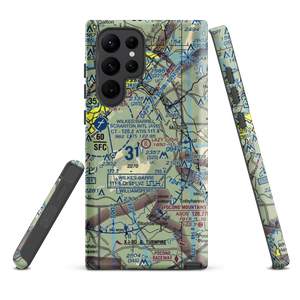 Lazy J. Ranch Airport (PS82) VFR Sectional Samsung Phone Case