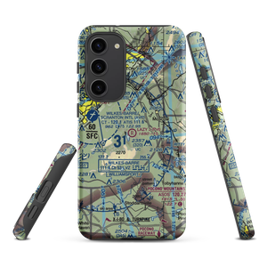 Lazy J. Ranch Airport (PS82) VFR Sectional Samsung Phone Case