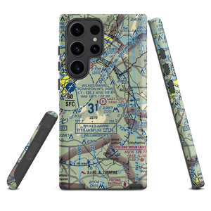Lazy J. Ranch Airport (PS82) VFR Sectional Samsung Phone Case