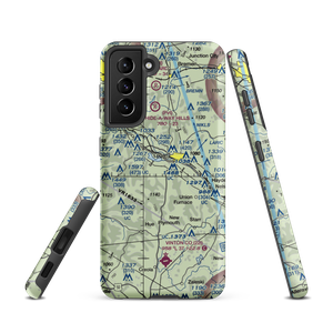 Lazy-W Airport (OI01) VFR Sectional Samsung Phone Case