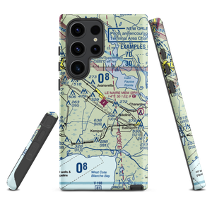Le Maire Memorial Airport (2R1) VFR Sectional Samsung Phone Case