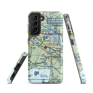 Le Maire Memorial Airport (2R1) VFR Sectional Samsung Phone Case