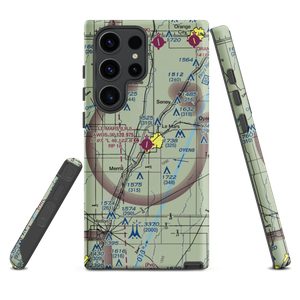 Le Mars Municipal Airport (LRJ) VFR Sectional Samsung Phone Case