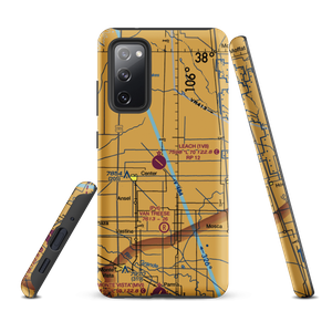 Leach Airport (1V8) VFR Sectional Samsung Phone Case