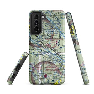 Leaders Clear Lake Airport (8Y6) VFR Sectional Samsung Phone Case