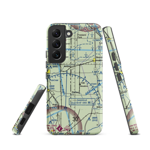 Leak Airport (85IN) VFR Sectional Samsung Phone Case