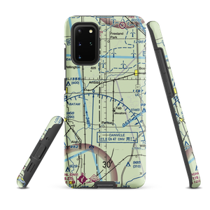 Leak Airport (85IN) VFR Sectional Samsung Phone Case