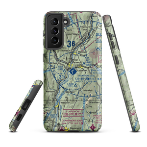 Lebanon Municipal Airport (LEB) VFR Sectional Samsung Phone Case